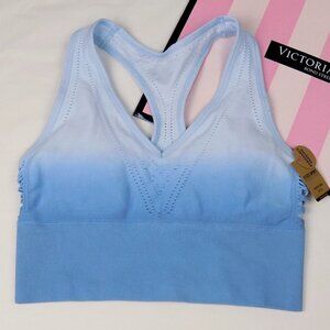 nwt VS PINK sports bra crop top ombre tie dye boho